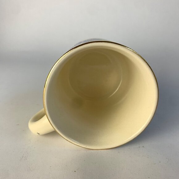 Vintage Kennedy Space Center Shuttle Florida Coffee Mug Gold Rim - Picture 6 of 7